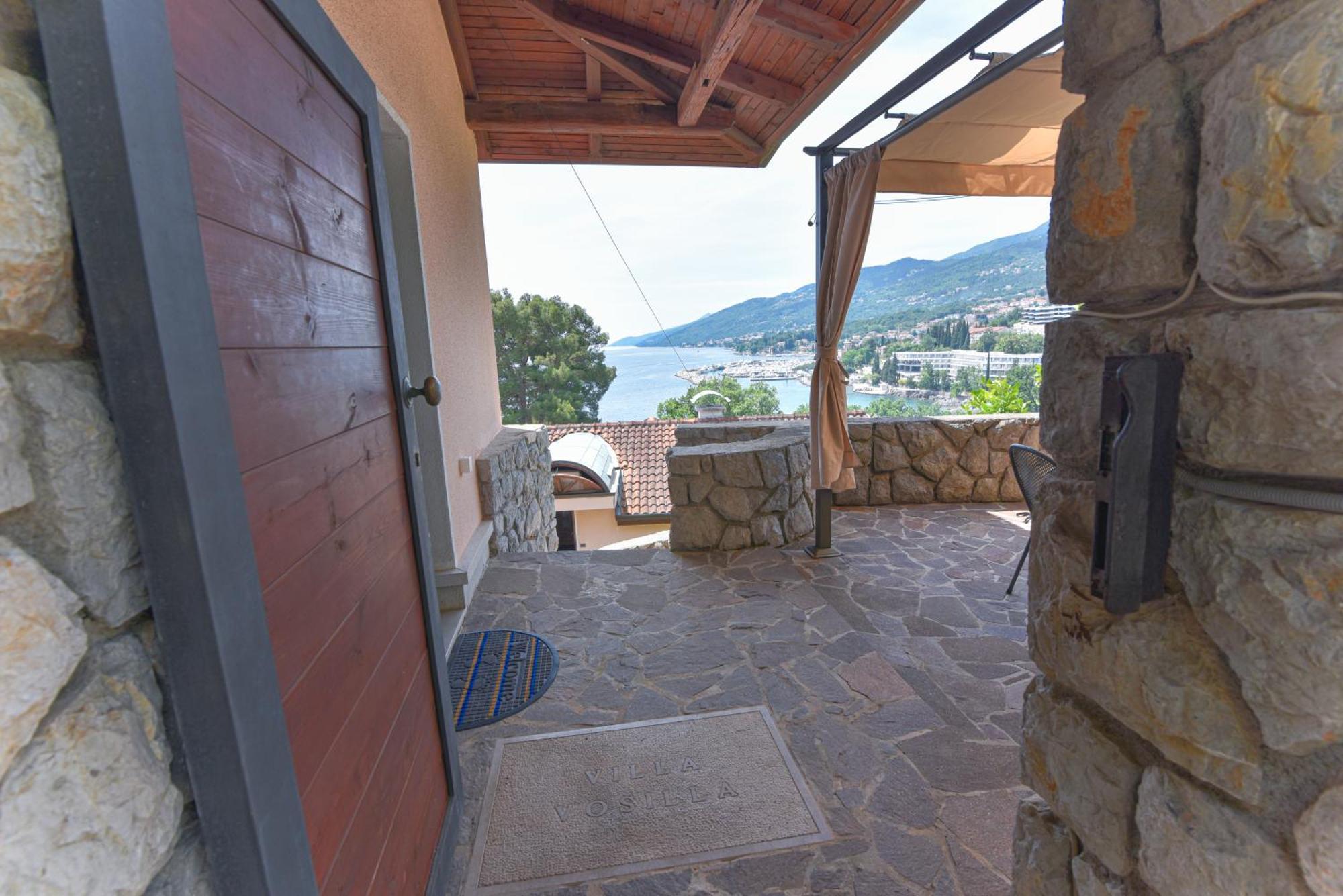 Apartments Villa Vosilla Opatija Dış mekan fotoğraf